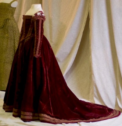 Renaissance Wedding Dress Ivory 15th Century Italian Gown