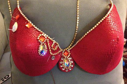 Ruby Bra Embellishments