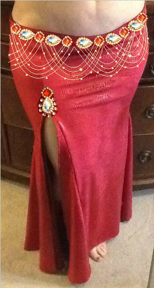 Ruby Bra Embellishments