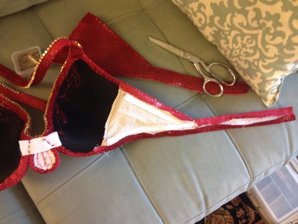 Ruby Side Straps